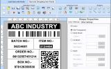 Warehouse Barcode Label Printing Tool screenshot