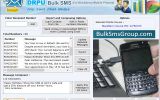 Bulk SMS BlackBerry screenshot