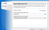 Import Notes from Text for Outlook screenshot