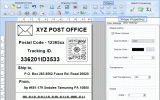 Shipping Barcode Label Generator Excel screenshot