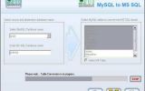 MySQL To MSSQL Conversion Tool screenshot