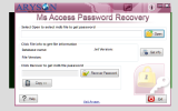Aryson Access Password Recovery screenshot