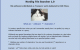 Nordlig File Searcher screenshot