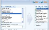 MySQL DB To MS SQL Migrator screenshot