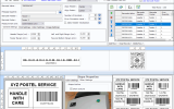 Shipping Barcode Label Generator Excel screenshot