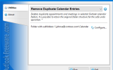 Remove Duplicate Calendar Entries screenshot
