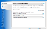 Import Calendar from MSG for Outlook screenshot