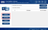 DRS vCard Split and Merge Tool screenshot
