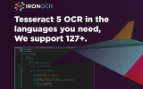 C# Tesseract OCR Review and Tutorial screenshot