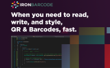 C# QR Code Reader Blog screenshot