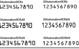 IDAutomation OCR Font Advantage Package screenshot