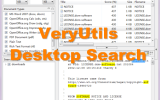 VeryUtils Desktop Search screenshot