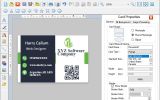 Visiting Cards Design Tool screenshot