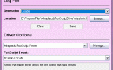 Miraplacid PostScript Driver screenshot