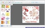 Birthday Card Designer Program screenshot