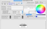 Mac Barcode Label Creating Software screenshot