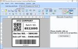 Retail Logistics Barcode Maker Software screenshot