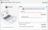 MacSonik MBOX to PDF Converter for Mac screenshot
