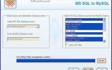 MSSQL to MySQL converter Tool screenshot