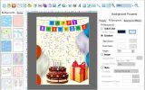 Birthday Card Designing Software screenshot