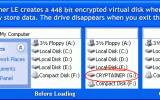Cryptainer LE Free Encryption Software screenshot