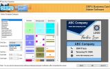Excel Business Cards Design Software screenshot