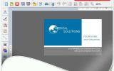 Designing Visiting Cards screenshot