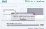 Convert MSSQL to MySQL Database screenshot