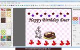 Birthday Cards Maker Software screenshot