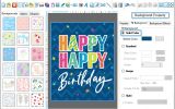 Birthday Card Designing Software screenshot