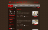 X-Brown Template for ApPHP Hotel Site screenshot