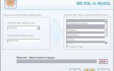 Microsoft SQL To MySQL Converter screenshot