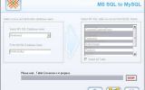 MSSQL To MySQL Conversion Program screenshot
