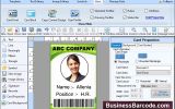 Business ID Card Software screenshot