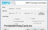 Greeting Card Creator Software screenshot