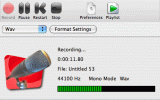 RecordPad Sound Recorder Free for Mac screenshot
