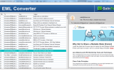 Betavare EML to MSG Exporter Tool screenshot