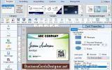 Business Cards Designer Software screenshot