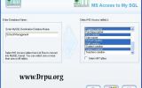 MS Access to MySQL screenshot