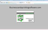 Business Cards Printing Software screenshot