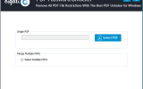 Cigati PDF File Unlocker screenshot