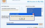 MS Access to MySQL Conversion Program screenshot
