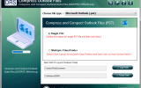 DRS Compress Outlook Files screenshot