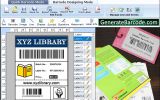 Library Barcode Label Creator Software screenshot