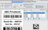 Mac OS Barcode Creator screenshot