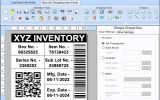 Supply Chain Barcode Maker Application screenshot