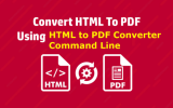 VeryUtils HTML to PDF Converter Command Line screenshot