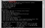 VeryUtils PDF to Vector Converter Command Line screenshot