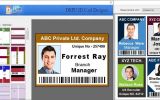 Excel Identity Cards Printing Software screenshot