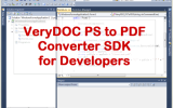 VeryUtils PS to PDF Converter SDK screenshot